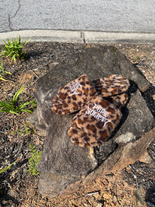 Pure Society Fur Slides (pre-order)